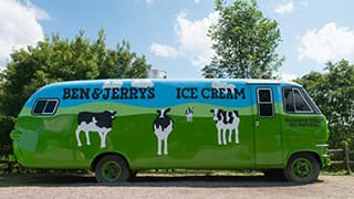 Background Image of Ben & Jerry's Bus