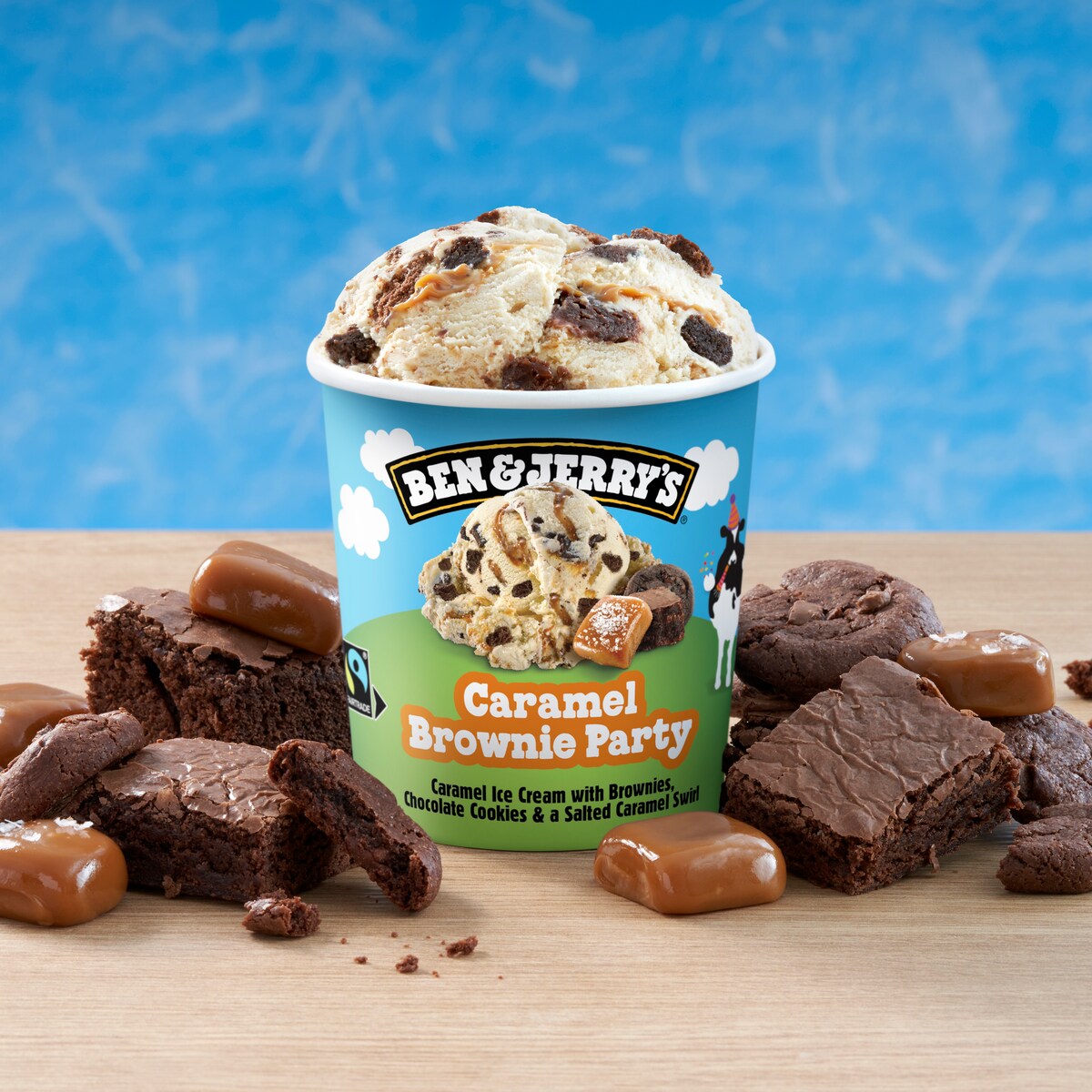 Caramel Brownie Party Glass - Tub 2 / 4