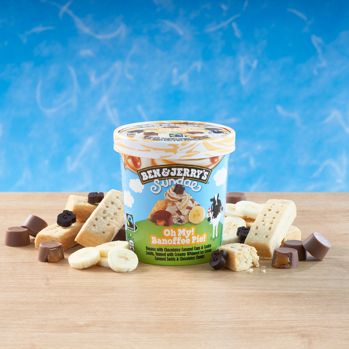 Oh My! Banoffee Pie! Sundae - Pint 3 / 4