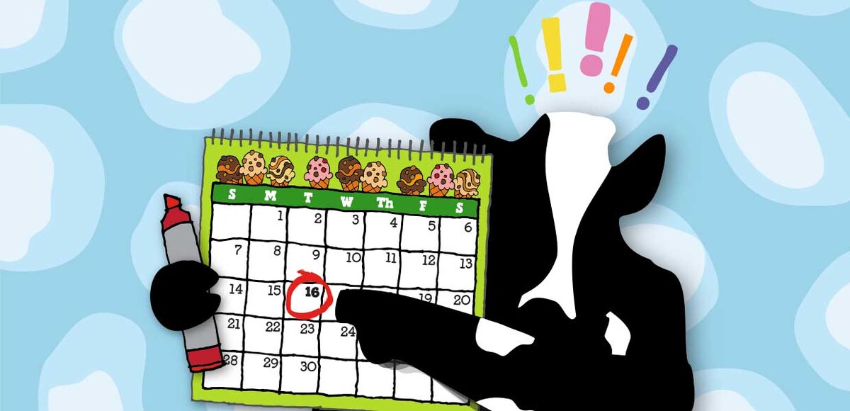 Free Cone Day-kalender