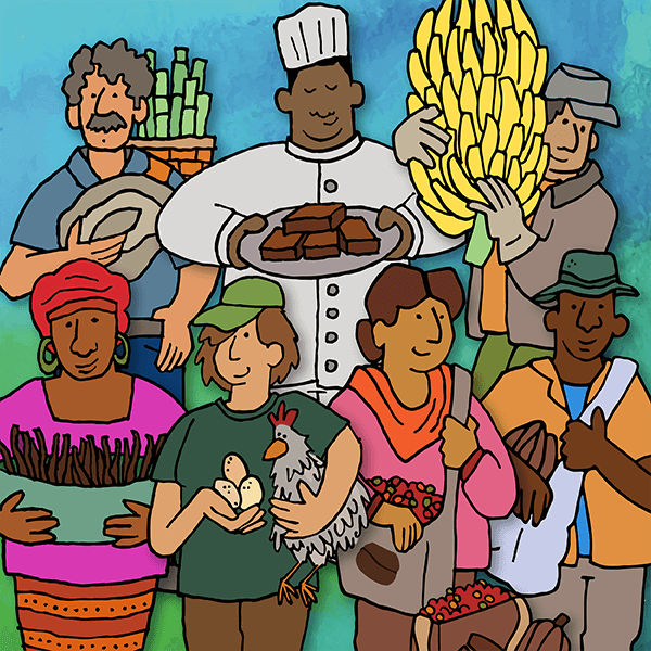 Ikon för mångfald bland leverantörer