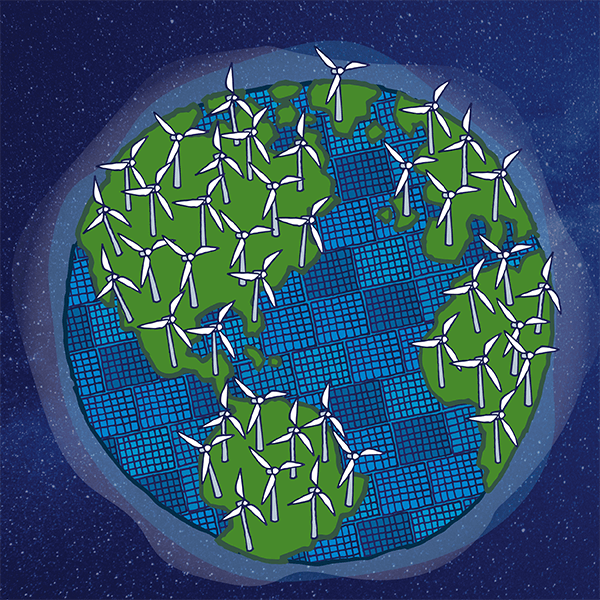 Ikon för klimatförändringar