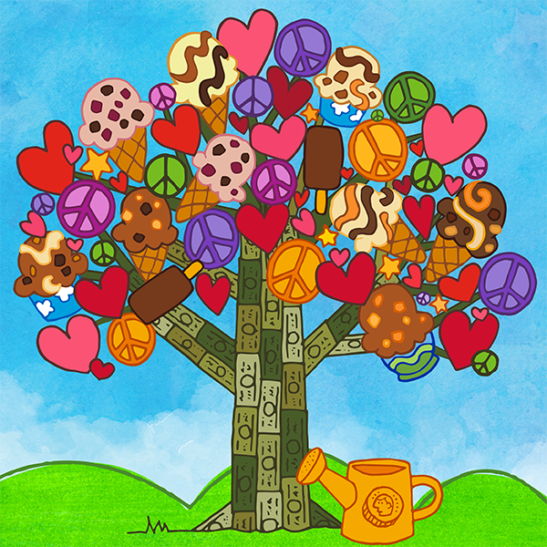 Ikon för ekonomiskt uppdrag