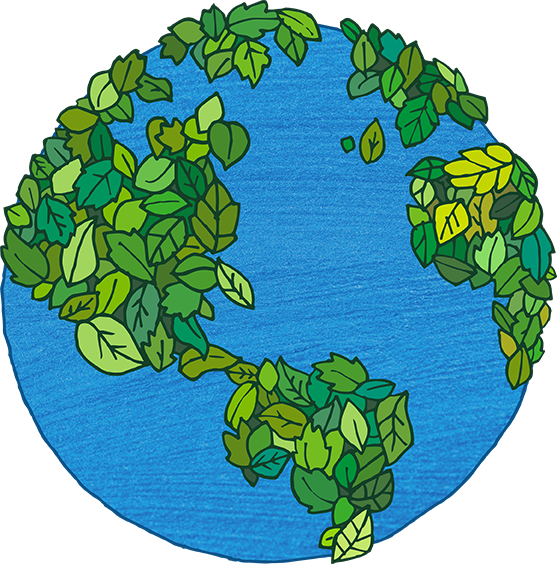 Ikon för miljöskydd, återställande och regenerering